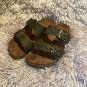 Camo Birkenstock Sandals